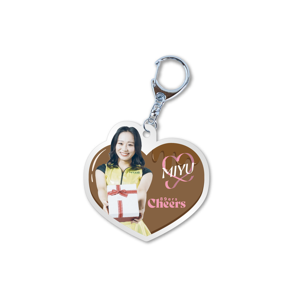 89ERSチアーズアクリルキーホルダー チョコver. 詳細画像 6